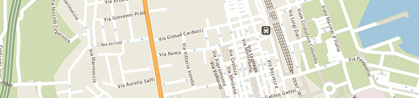 Mappa della impresa bar pizzeria il posto giusto a SAN BENEDETTO DEL TRONTO