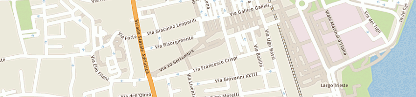 Mappa della impresa colli alessandro a SAN BENEDETTO DEL TRONTO