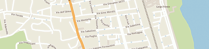 Mappa della impresa circolo lu fusse dei fenare a SAN BENEDETTO DEL TRONTO