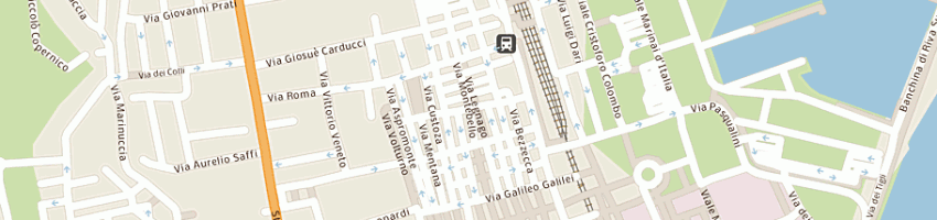 Mappa della impresa anny sport di uncini anna maria a SAN BENEDETTO DEL TRONTO