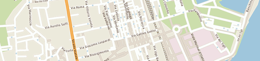 Mappa della impresa vogue di flammini eugenio e c sas a SAN BENEDETTO DEL TRONTO