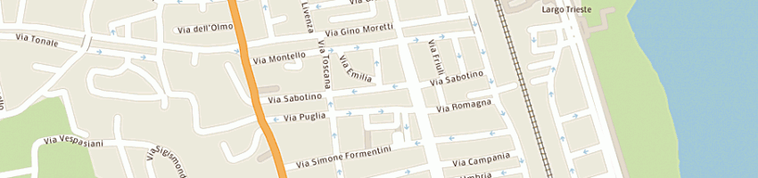 Mappa della impresa ricci antonio e scipi fosco snc a SAN BENEDETTO DEL TRONTO