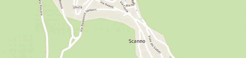 Mappa della impresa ristorante pizzeria la porta a SCANNO