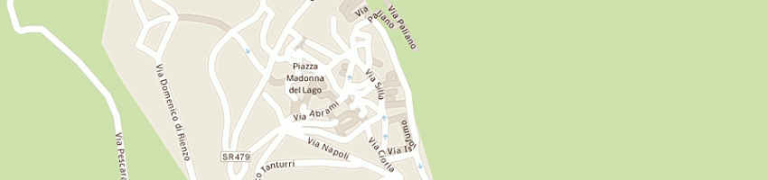 Mappa della impresa trattoria pizzeria il vecchio mulino a SCANNO