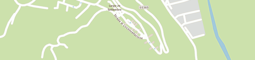 Mappa della impresa assicurazione allianz-subalpina a CASTIGLIONE MESSER RAIMONDO