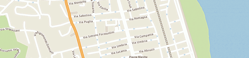 Mappa della impresa dave srl a SAN BENEDETTO DEL TRONTO