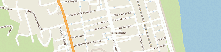 Mappa della impresa finori giuseppe a SAN BENEDETTO DEL TRONTO