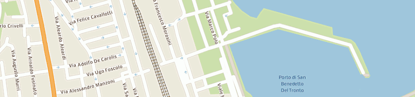 Mappa della impresa frigoemme srl a SAN BENEDETTO DEL TRONTO