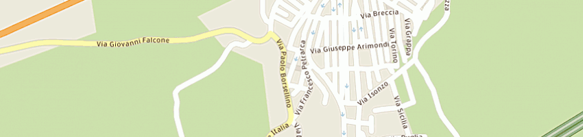 Mappa della impresa eisland srl a CAMPOFELICE DI ROCCELLA