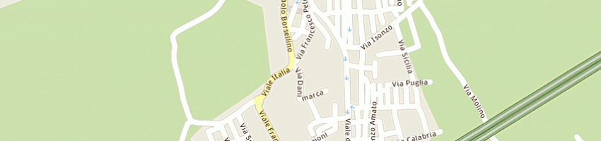Mappa della impresa poste italiane a CAMPOFELICE DI ROCCELLA
