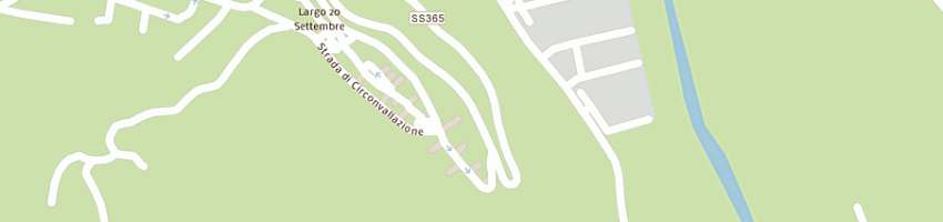 Mappa della impresa l'altracarne srl a CASTIGLIONE MESSER RAIMONDO