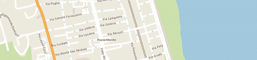 Mappa della impresa brutti alfredo a SAN BENEDETTO DEL TRONTO