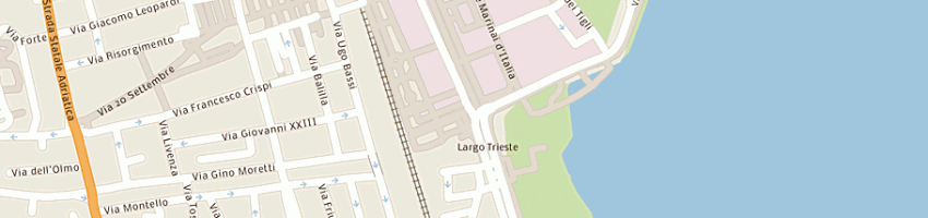 Mappa della impresa progresso - srl a SAN BENEDETTO DEL TRONTO