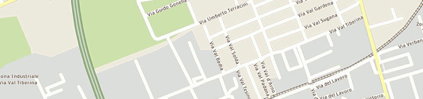 Mappa della impresa olivieri gianfranco a SAN BENEDETTO DEL TRONTO