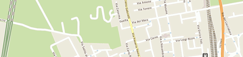 Mappa della impresa romani luca a SAN BENEDETTO DEL TRONTO