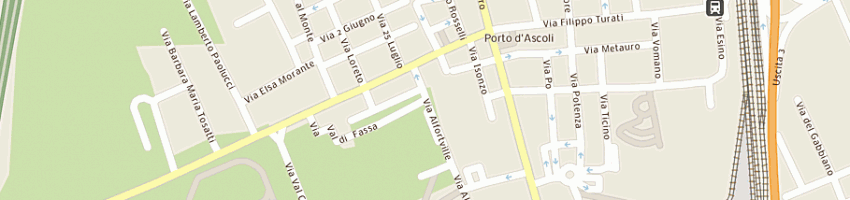 Mappa della impresa scuole a SAN BENEDETTO DEL TRONTO
