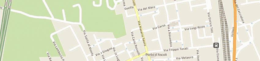 Mappa della impresa circolo sportivo'tmontanari' a SAN BENEDETTO DEL TRONTO
