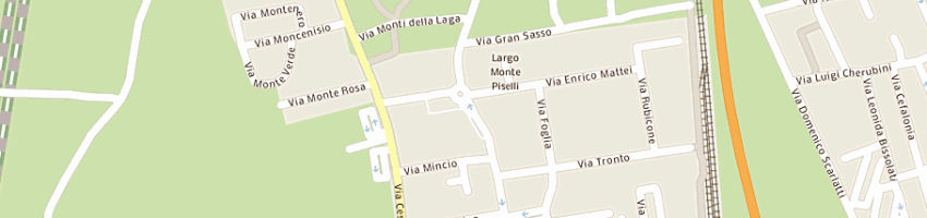 Mappa della impresa la nuova stampa di bruni emidio a SAN BENEDETTO DEL TRONTO