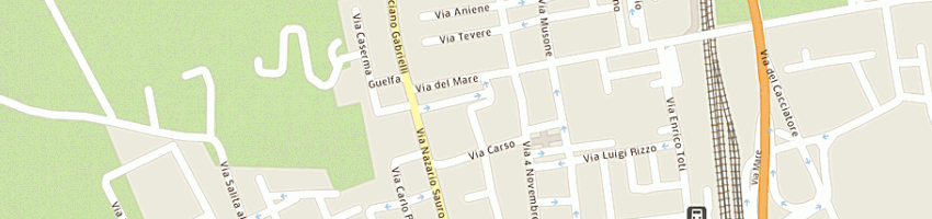 Mappa della impresa dama hotels srl a SAN BENEDETTO DEL TRONTO