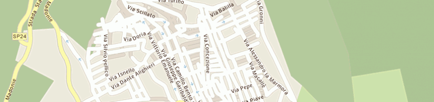 Mappa della impresa capolinea di m t e c snc a CALTAVUTURO