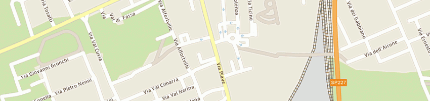 Mappa della impresa cian paola maddalena a SAN BENEDETTO DEL TRONTO