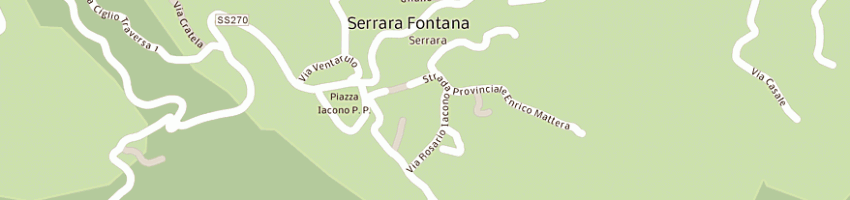 Mappa della impresa hotel romantica terme a SERRARA FONTANA