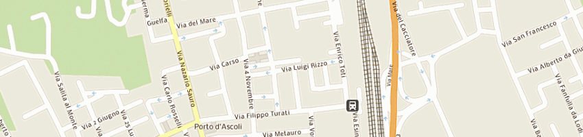 Mappa della impresa fava piero a SAN BENEDETTO DEL TRONTO