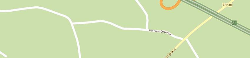Mappa della impresa i pini di pariselli antonino a CASSINO
