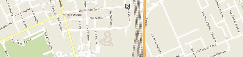 Mappa della impresa maen computer service di maurizi enrico a SAN BENEDETTO DEL TRONTO