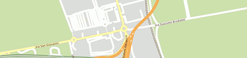 Mappa della impresa straccia nazzareno a SAN BENEDETTO DEL TRONTO