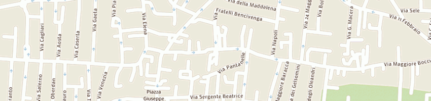Mappa della impresa ceraldi vincenzo a MONDRAGONE
