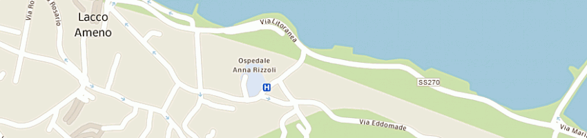 Mappa della impresa de crescenzo alfredo a LACCO AMENO