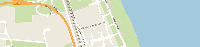 Mappa della impresa hotel blumen a SAN BENEDETTO DEL TRONTO