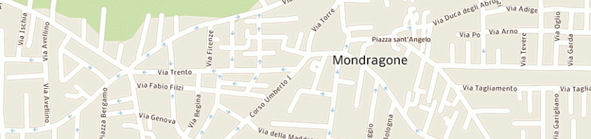 Mappa della impresa russo antonio a MONDRAGONE