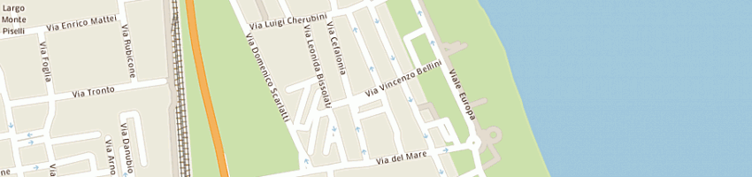 Mappa della impresa hotel sole srl a SAN BENEDETTO DEL TRONTO