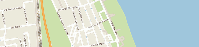 Mappa della impresa adriatica tecno impianti di ottaviani emidio e c snc a SAN BENEDETTO DEL TRONTO