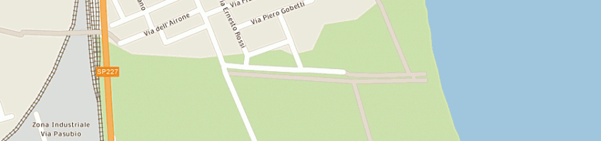 Mappa della impresa ssc atletico porto d'ascoli a SAN BENEDETTO DEL TRONTO