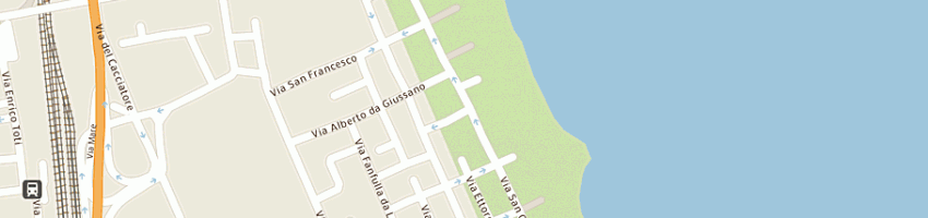 Mappa della impresa hotel poseidon a SAN BENEDETTO DEL TRONTO