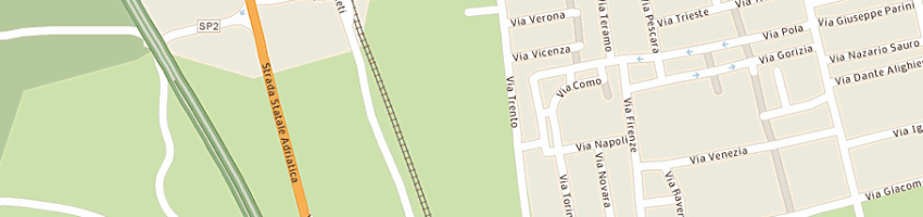 Mappa della impresa cedam snc di ciapanna stefano e c a MARTINSICURO