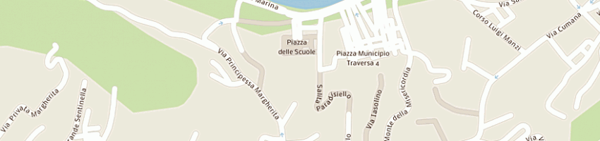 Mappa della impresa paradise snac bar pizzerie a CASAMICCIOLA TERME