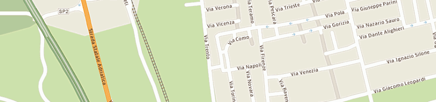 Mappa della impresa di saverio franco a MARTINSICURO
