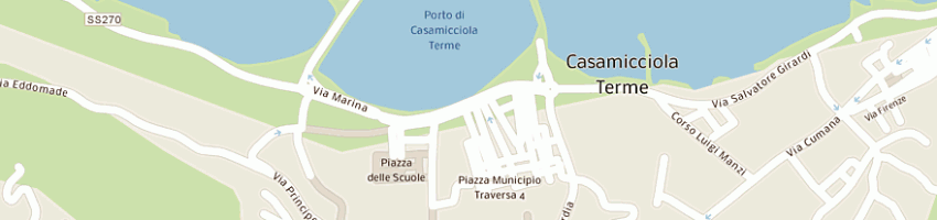 Mappa della impresa pisani vincenzo snc a CASAMICCIOLA TERME