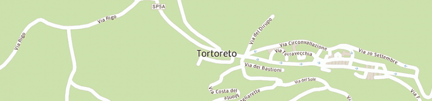 Mappa della impresa pasta all'uovo franca a TORTORETO