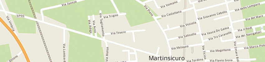 Mappa della impresa nardinocchi emidio a MARTINSICURO