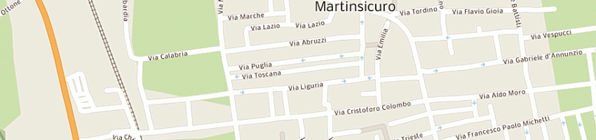 Mappa della impresa nima confezioni di costantini marco e c snc a MARTINSICURO