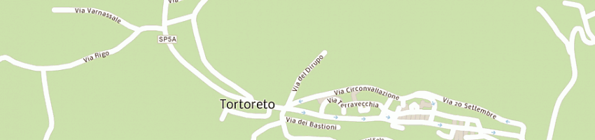 Mappa della impresa bekaert fancing spa a TORTORETO