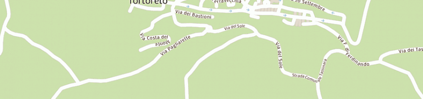 Mappa della impresa vittorini mauro a TORTORETO