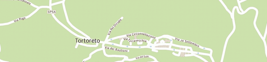 Mappa della impresa flara rossana a TORTORETO