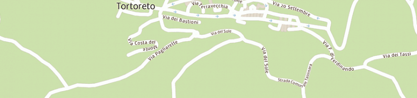 Mappa della impresa trans commercio di aspeca e c (snc) a TORTORETO
