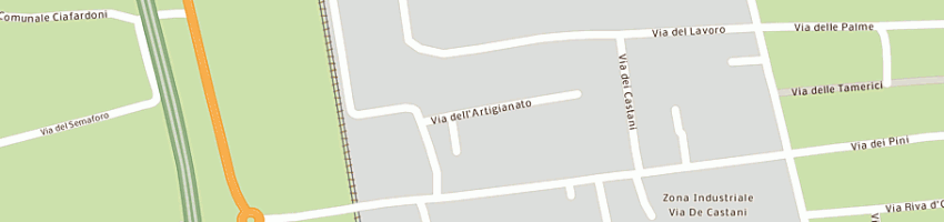 Mappa della impresa martinplast di mazzoni luigi a MARTINSICURO